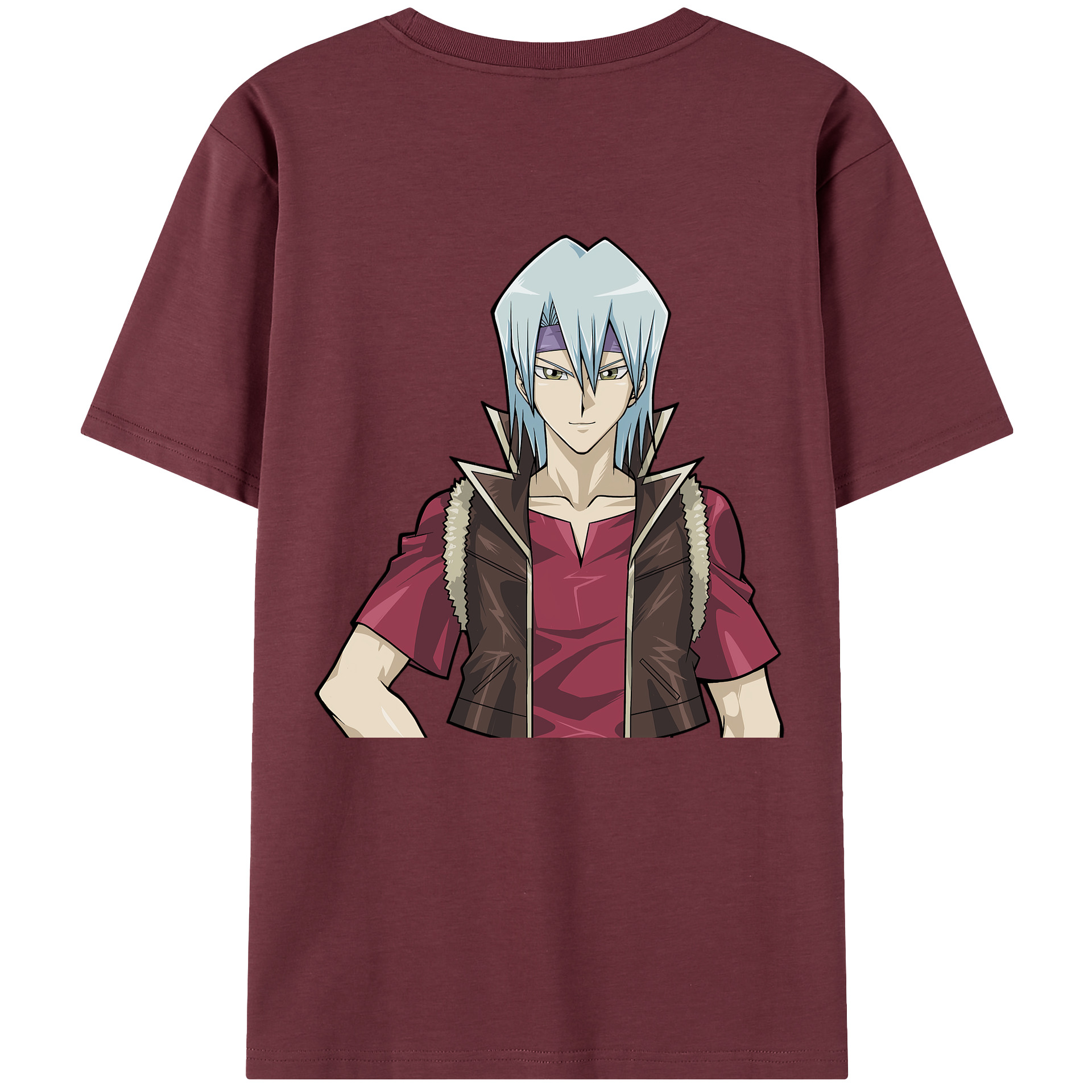 （画像用） 遊☆戯☆王 Yu-Gi-Oh! 綿100％半袖Tシャツ（背面プリント）